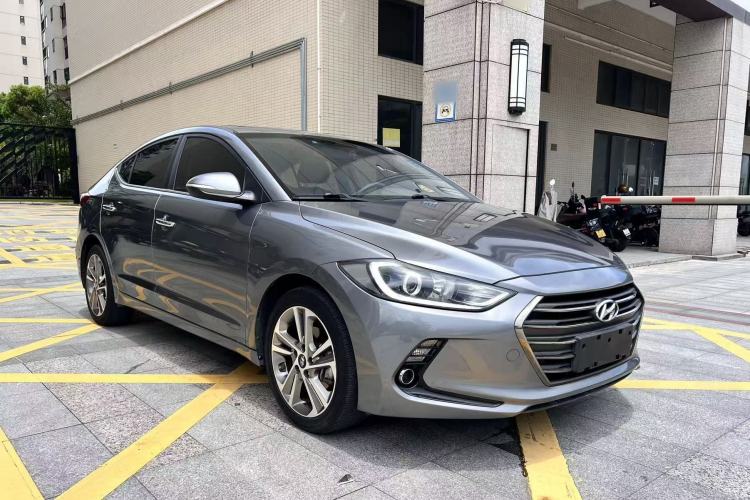Used Hyundai Elantra (6th Generation / Lingdong) 2016 1.6L Automatic ZhiXuan – Elite Version Front Right 45 Deg