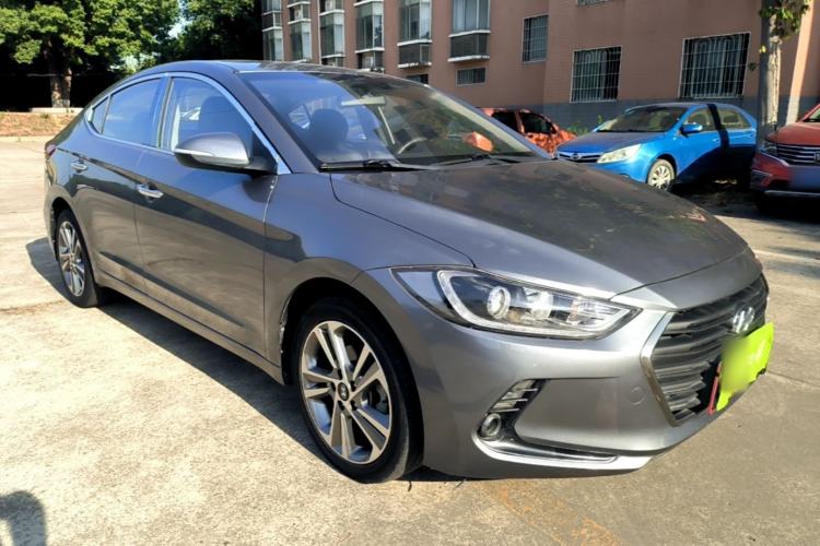 Used Hyundai Elantra (6th Generation / Lingdong) 2016 1.6L Automatic ZhiXuan – Elite Version Front Right 45 Deg
