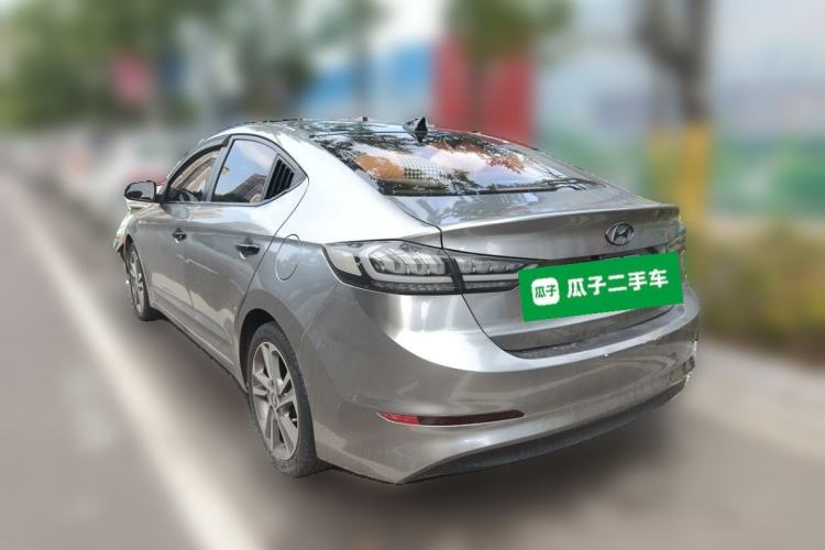 Used Hyundai Elantra (6th Generation / Lingdong) 2016 1.6L Automatic ZhiXuan – Elite Version Rear Left 45 Deg