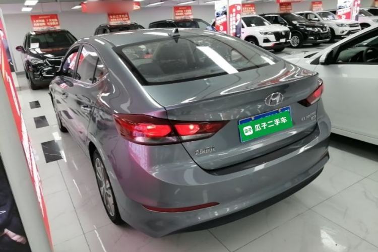 Used Hyundai Elantra (6th Generation / Lingdong) 2016 1.6L Automatic ZhiXuan – Elite Version Rear Left 45 Deg