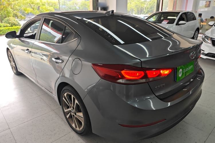 Used Hyundai Elantra (6th Generation / Lingdong) 2016 1.6L Automatic ZhiXuan · Luxury Version Rear Left 45 Deg