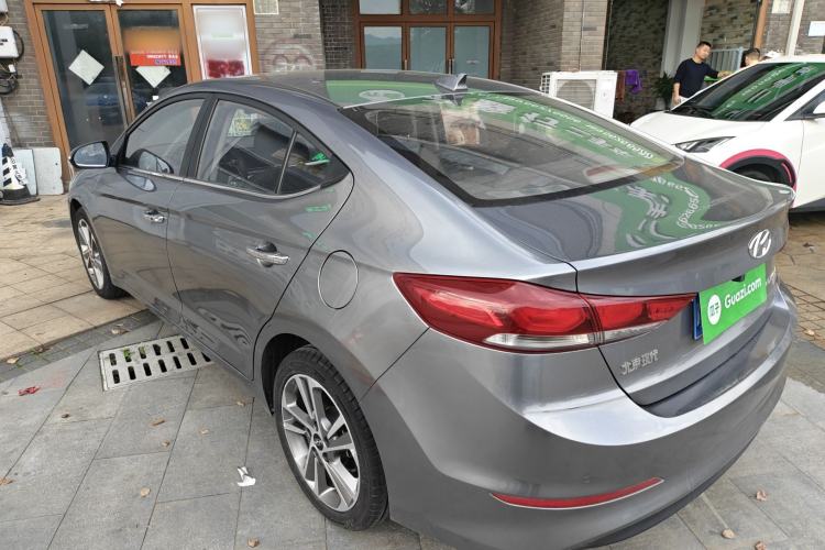 Used Hyundai Elantra (6th Generation / Lingdong) 2016 1.6L Automatic ZhiXuan – Elite Version Rear Left 45 Deg