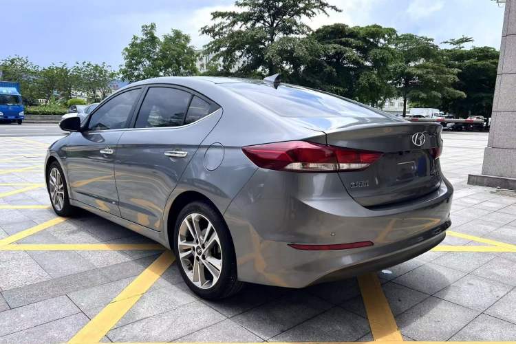 Used Hyundai Elantra (6th Generation / Lingdong) 2016 1.6L Automatic ZhiXuan – Elite Version Rear Left 45 Deg