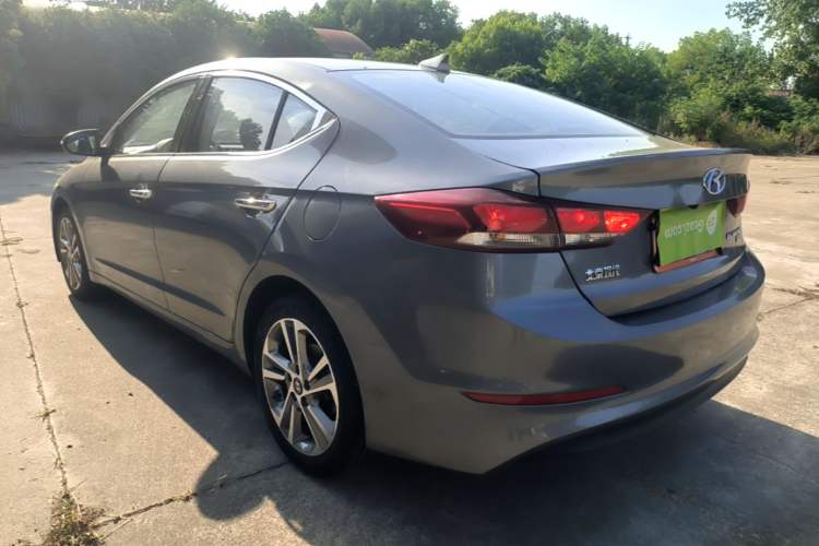Used Hyundai Elantra (6th Generation / Lingdong) 2016 1.6L Automatic ZhiXuan – Elite Version Rear Left 45 Deg