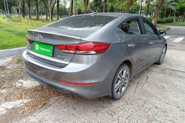 Used Hyundai Elantra (6th Generation / Lingdong) 2016 1.6L Automatic ZhiXuan – Elite Version Rear Right 45 Deg