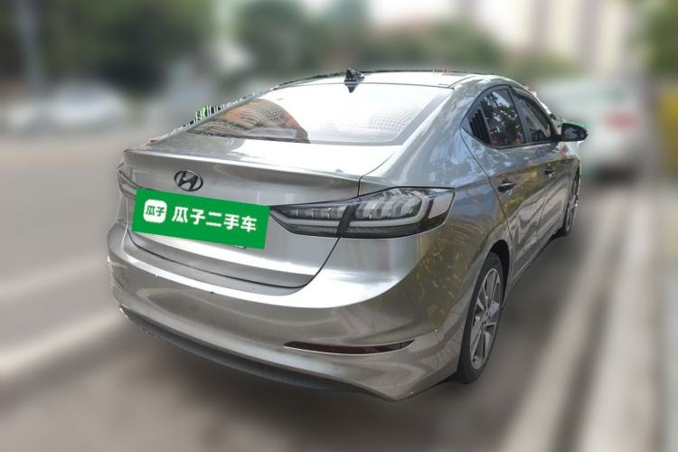 Used Hyundai Elantra (6th Generation / Lingdong) 2016 1.6L Automatic ZhiXuan – Elite Version Rear Right 45 Deg