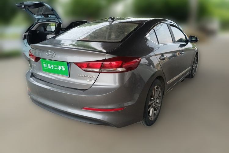 Used Hyundai Elantra (6th Generation / Lingdong) 2016 1.6L Automatic ZhiXuan – Elite Version Rear Right 45 Deg