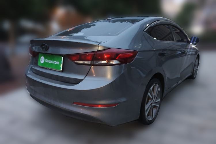 Used Hyundai Elantra (6th Generation / Lingdong) 2016 1.6L Automatic ZhiXuan – Elite Version Rear Right 45 Deg