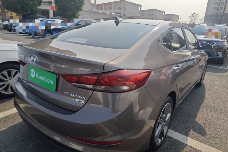 Used Hyundai Elantra (6th Generation / Lingdong) 2016 1.6L Automatic ZhiXuan · Youth Edition Rear Right 45 Deg