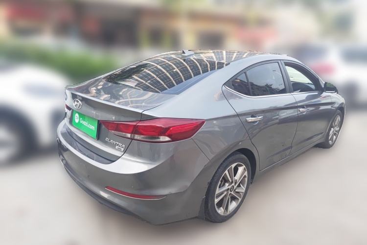 Used Hyundai Elantra (6th Generation / Lingdong) 2016 1.6L Automatic ZhiXuan – Elite Version Rear Right 45 Deg