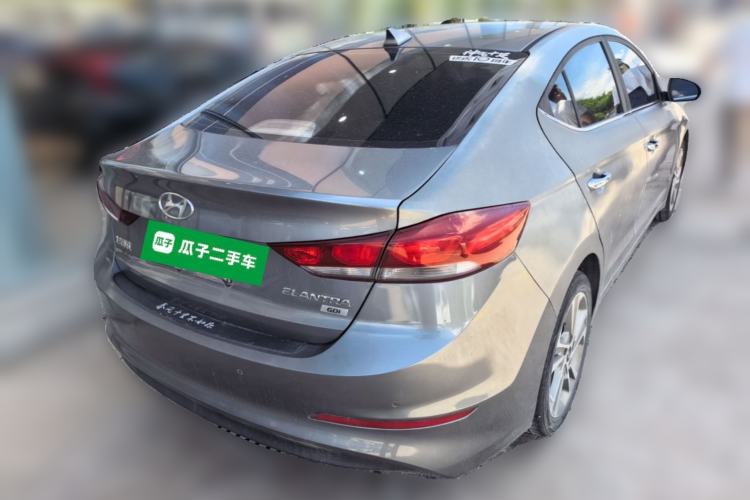 Used Hyundai Elantra (6th Generation / Lingdong) 2016 1.6L Automatic ZhiXuan – Elite Version Rear Right 45 Deg