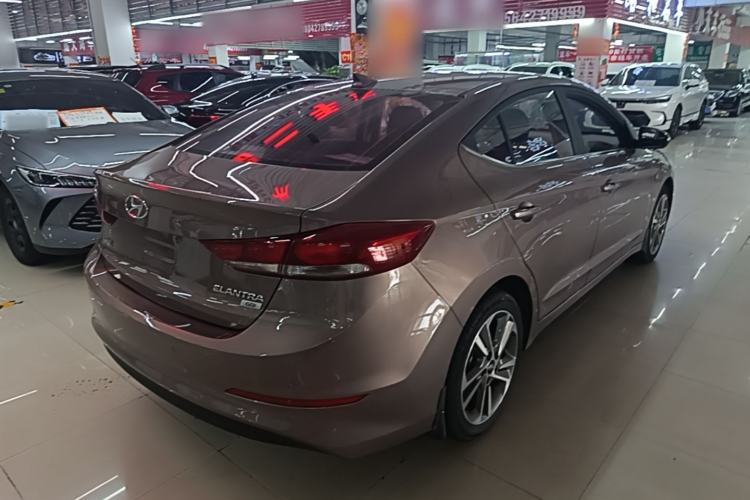 Used Hyundai Elantra (6th Generation / Lingdong) 2016 1.6L Automatic ZhiXuan – Elite Version Rear Right 45 Deg