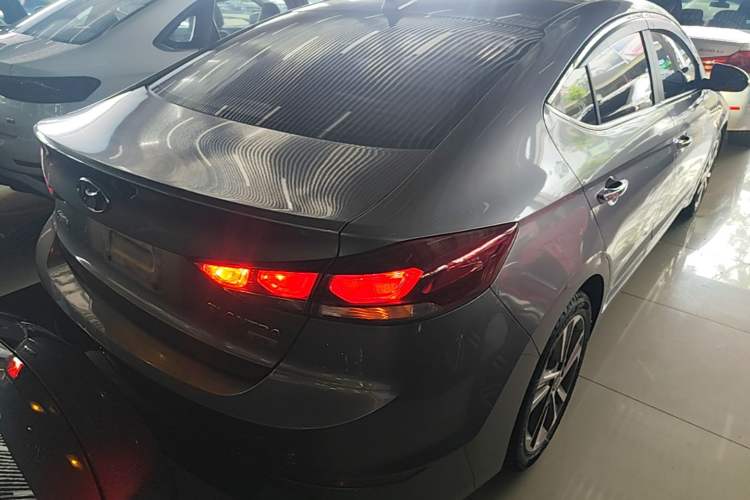 Used Hyundai Elantra (6th Generation / Lingdong) 2016 1.6L Automatic ZhiXuan – Elite Version Rear Right 45 Deg