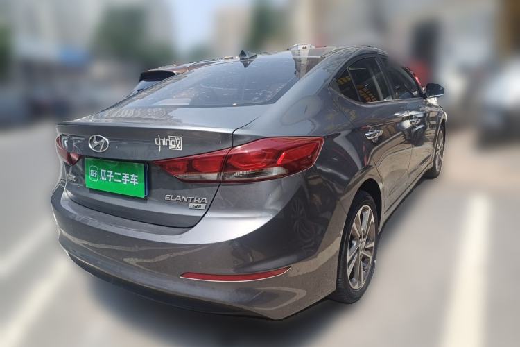 Used Hyundai Elantra (6th Generation / Lingdong) 2016 1.6L Automatic ZhiXuan – Elite Version Rear Right 45 Deg
