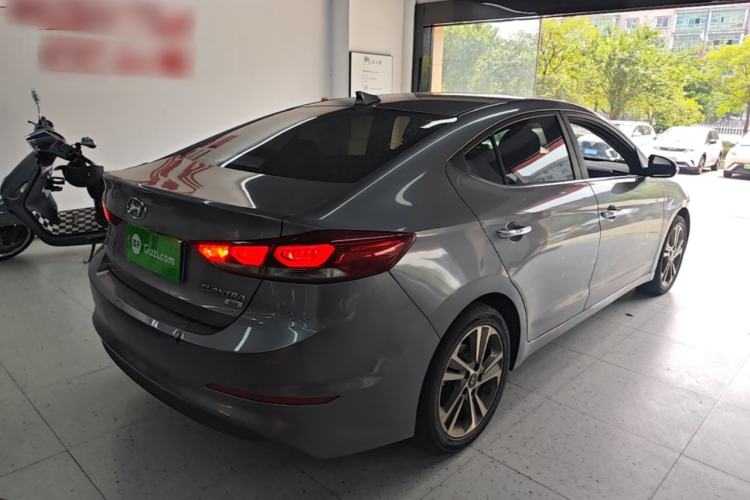 Used Hyundai Elantra (6th Generation / Lingdong) 2016 1.6L Automatic ZhiXuan · Luxury Version Rear Right 45 Deg