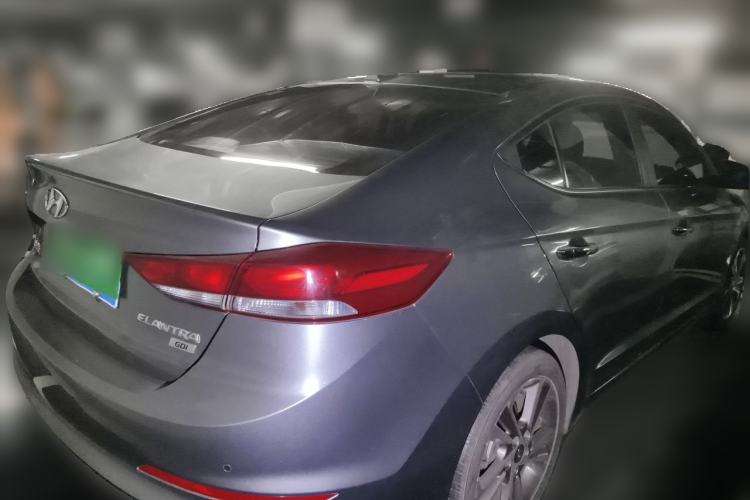 Used Hyundai Elantra (6th Generation / Lingdong) 2016 1.6L Automatic ZhiXuan – Elite Version Rear Right 45 Deg