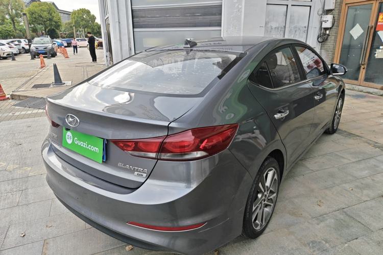 Used Hyundai Elantra (6th Generation / Lingdong) 2016 1.6L Automatic ZhiXuan – Elite Version Rear Right 45 Deg