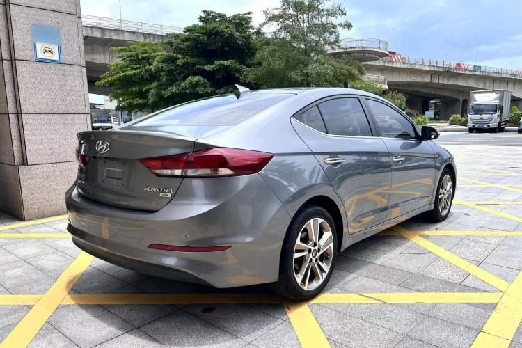 Used Hyundai Elantra (6th Generation / Lingdong) 2016 1.6L Automatic ZhiXuan – Elite Version Rear Right 45 Deg
