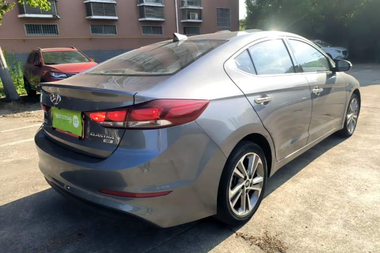 Used Hyundai Elantra (6th Generation / Lingdong) 2016 1.6L Automatic ZhiXuan – Elite Version Rear Right 45 Deg