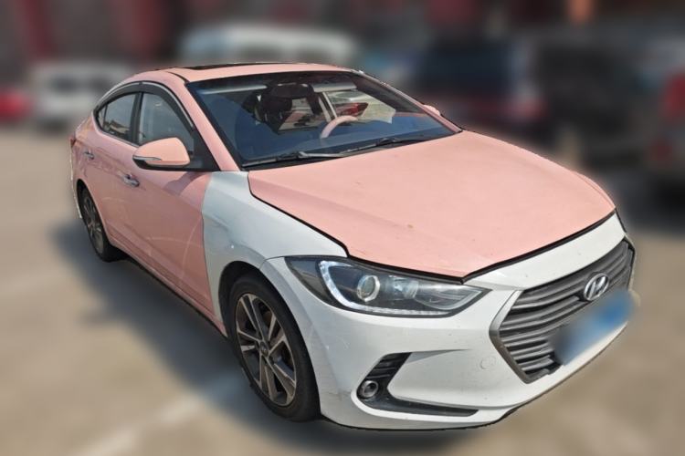 Used Hyundai Elantra (6th Generation / Lingdong) 2016 1.6L Automatic ZhiXuan – Elite Version Front Right 45 Deg