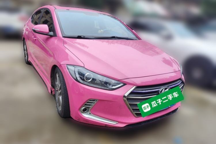 Used Hyundai Elantra (6th Generation / Lingdong) 2016 1.6L Automatic ZhiXuan – Elite Version Front Right 45 Deg