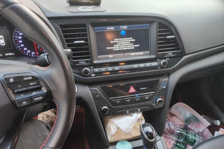 Used Hyundai Elantra (6th Generation / Lingdong) 2016 1.4T Dual-Clutch Xuan Dong·Elite Version Audio And AC Panel