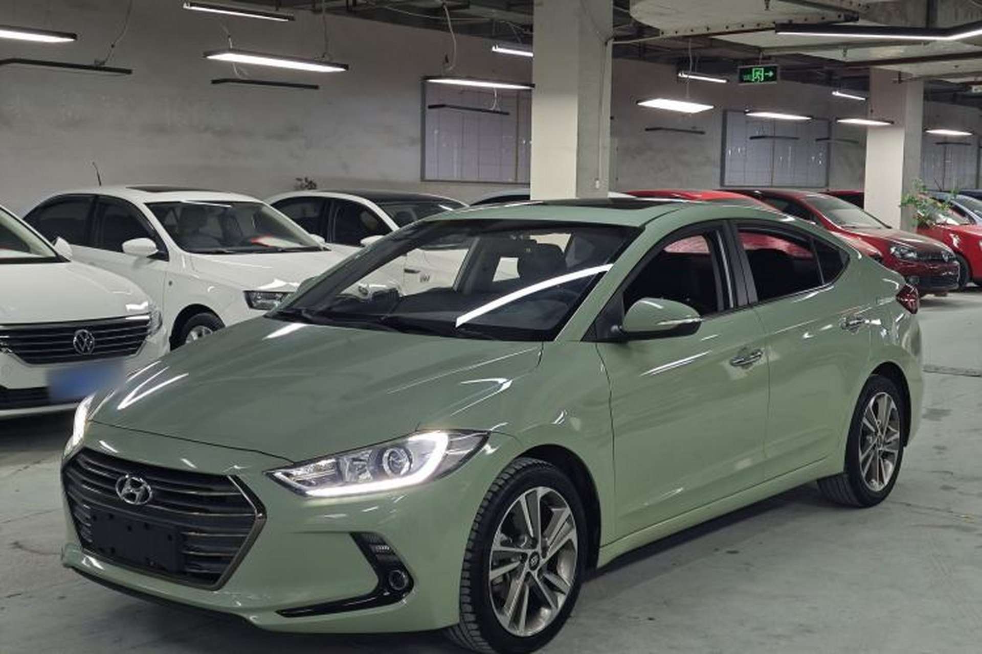 Used Hyundai Elantra (6th Generation / Lingdong) 2016 1.6L Automatic ZhiXuan – Elite Version Front Left 45 Deg