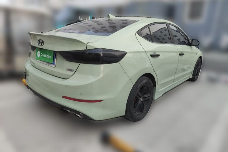 Used Hyundai Elantra (6th Generation / Lingdong) 2016 1.4T Dual-Clutch Xuan Dong·Elite Version Rear Right 45 Deg