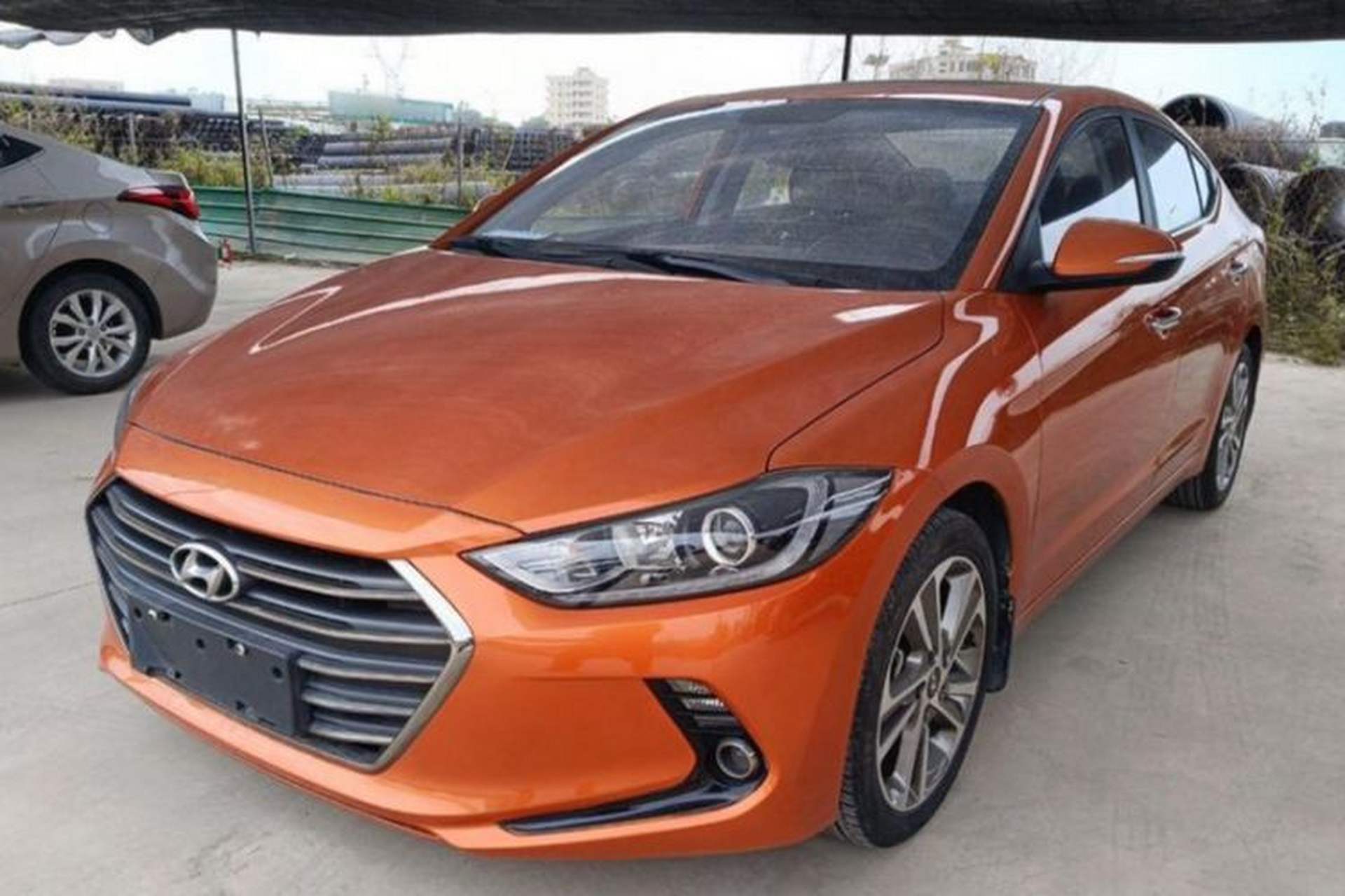 Used Hyundai Elantra (6th Generation / Lingdong) 2016 1.6L Automatic ZhiXuan – Elite Version Front Left 45 Deg