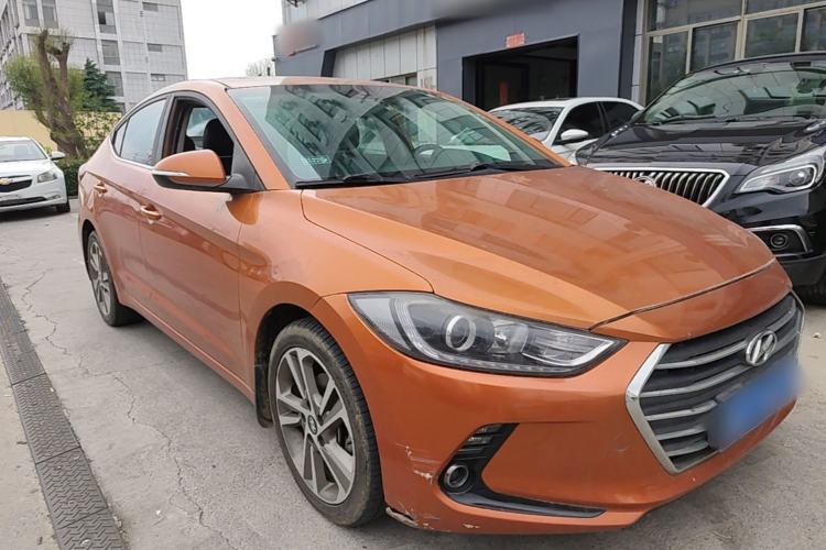 Used Hyundai Elantra (6th Generation / Lingdong) 2016 1.6L Automatic ZhiXuan – Elite Version Front Right 45 Deg