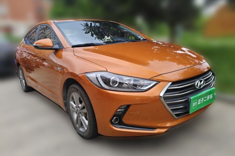 Used Hyundai Elantra (6th Generation / Lingdong) 2016 1.4T Dual-Clutch Xuan Dong · Dynamic Version Front Right 45 Deg