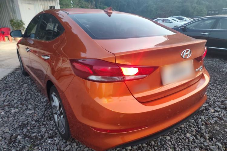 Used Hyundai Elantra (6th Generation / Lingdong) 2016 1.6L Automatic ZhiXuan – Elite Version Rear Left 45 Deg