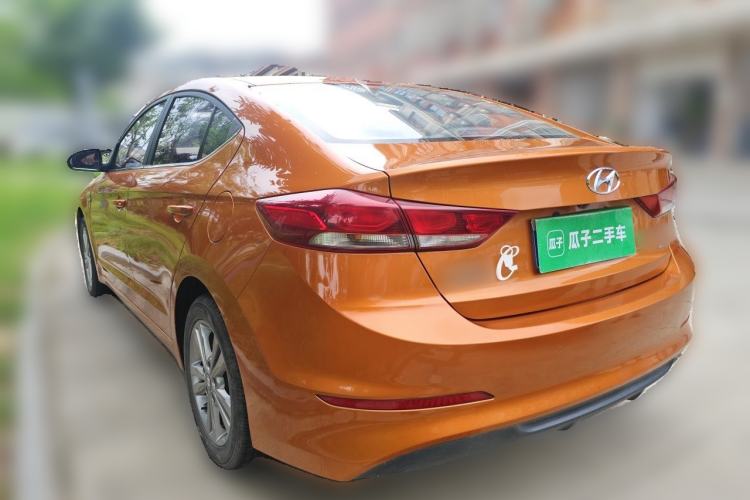Used Hyundai Elantra (6th Generation / Lingdong) 2016 1.4T Dual-Clutch Xuan Dong · Dynamic Version Rear Left 45 Deg