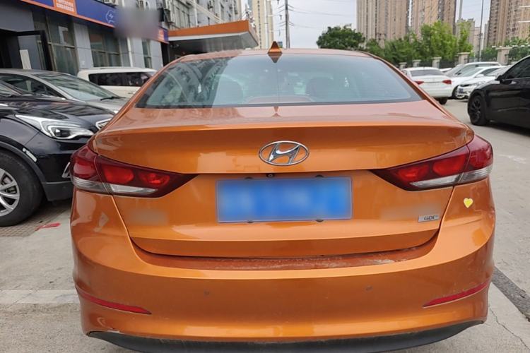 Used Hyundai Elantra (6th Generation / Lingdong) 2016 1.6L Automatic ZhiXuan – Elite Version Rear
