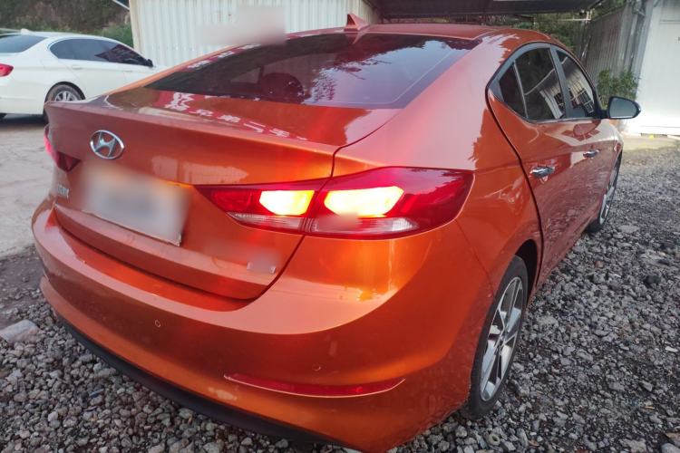 Used Hyundai Elantra (6th Generation / Lingdong) 2016 1.6L Automatic ZhiXuan – Elite Version Rear Right 45 Deg
