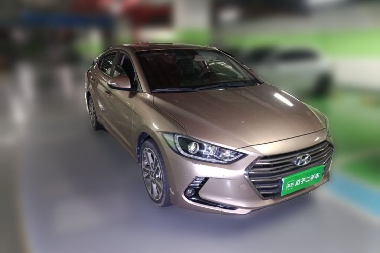 Used Hyundai Elantra (6th Generation / Lingdong) 2016 1.6L Automatic ZhiXuan – Elite Version Front Right 45 Deg