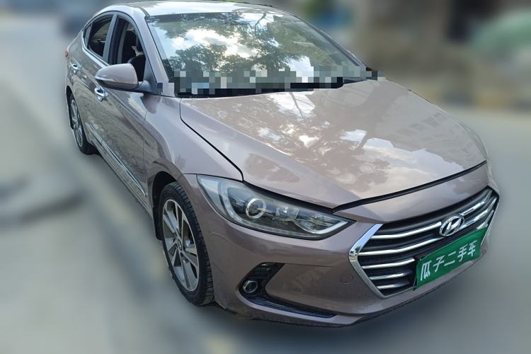 Used Hyundai Elantra (6th Generation / Lingdong) 2016 1.6L Automatic ZhiXuan – Elite Version Front Right 45 Deg