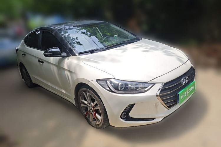 Used Hyundai Elantra (6th Generation / Lingdong) 2016 1.6L Automatic ZhiXuan – Elite Version Front Right 45 Deg