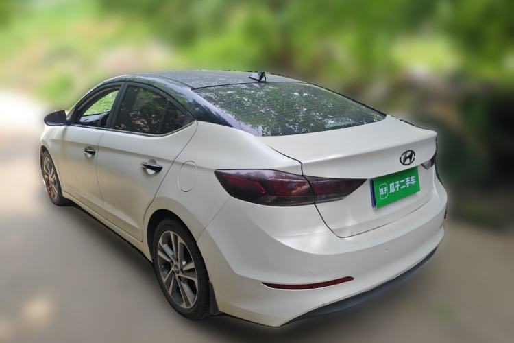 Used Hyundai Elantra (6th Generation / Lingdong) 2016 1.6L Automatic ZhiXuan – Elite Version Rear Left 45 Deg