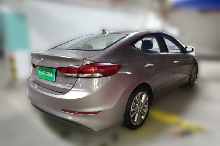 Used Hyundai Elantra (6th Generation / Lingdong) 2016 1.6L Automatic ZhiXuan – Elite Version Rear Right 45 Deg