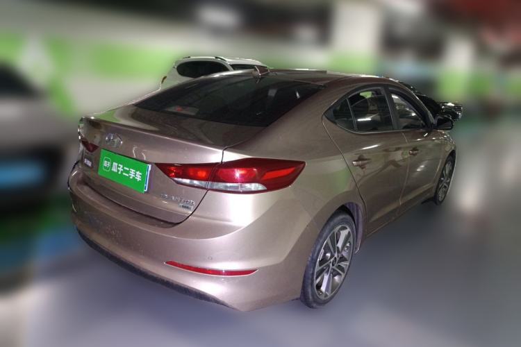 Used Hyundai Elantra (6th Generation / Lingdong) 2016 1.6L Automatic ZhiXuan – Elite Version Rear Right 45 Deg