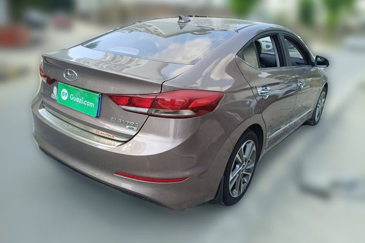 Used Hyundai Elantra (6th Generation / Lingdong) 2016 1.6L Automatic ZhiXuan – Elite Version Rear Right 45 Deg