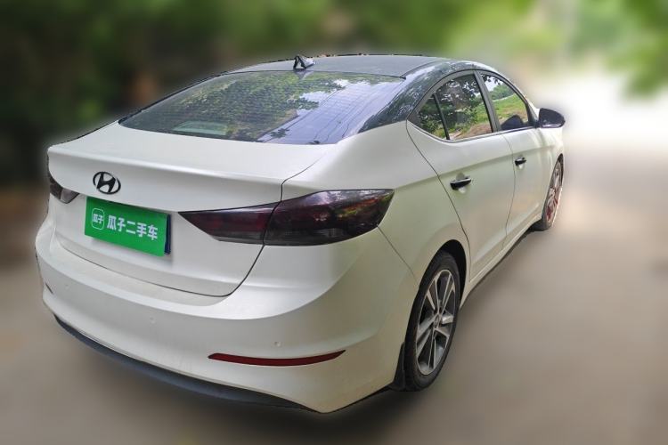 Used Hyundai Elantra (6th Generation / Lingdong) 2016 1.6L Automatic ZhiXuan – Elite Version Rear Right 45 Deg