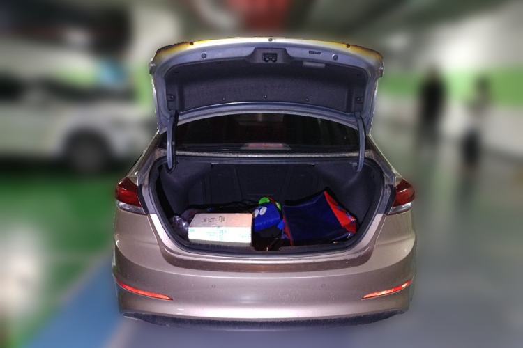 Used Hyundai Elantra (6th Generation / Lingdong) 2016 1.6L Automatic ZhiXuan – Elite Version Trunk
