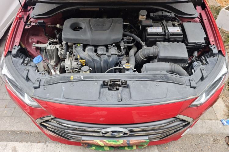 Used Hyundai Elantra (6th Generation / Lingdong) 2016 1.6L Automatic ZhiXuan – Elite Version Engine Bay