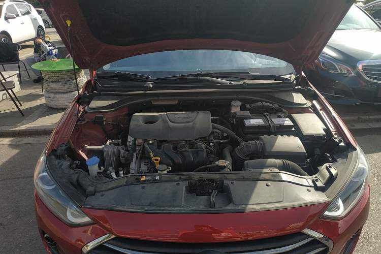 Used Hyundai Elantra (6th Generation / Lingdong) 2016 1.6L Automatic ZhiXuan – Elite Version Engine Bay