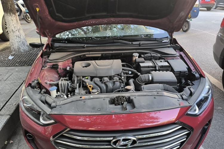 Used Hyundai Elantra (6th Generation / Lingdong) 2016 1.6L Automatic ZhiXuan – Elite Version Engine Bay