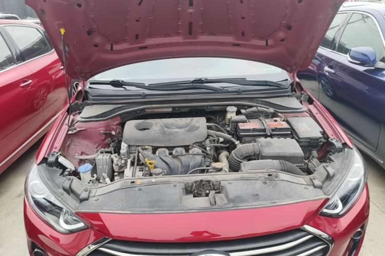 Used Hyundai Elantra (6th Generation / Lingdong) 2016 1.6L Automatic ZhiXuan – Elite Version Engine Bay