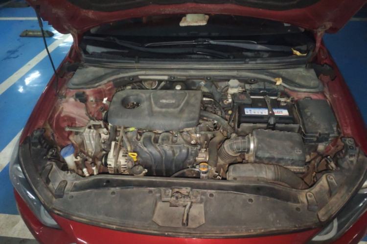 Used Hyundai Elantra (6th Generation / Lingdong) 2016 1.6L Automatic ZhiXuan – Elite Version Engine Bay