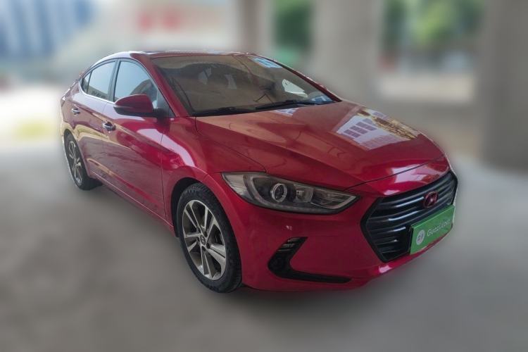 Used Hyundai Elantra (6th Generation / Lingdong) 2016 1.6L Automatic ZhiXuan – Elite Version Front Right 45 Deg